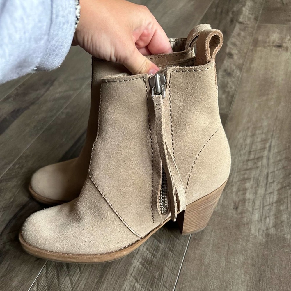 Acne Studios Pistol Suede Tan Mocca Castoro Boot Leather Nubuck EU 40 - Picture 3 of 5